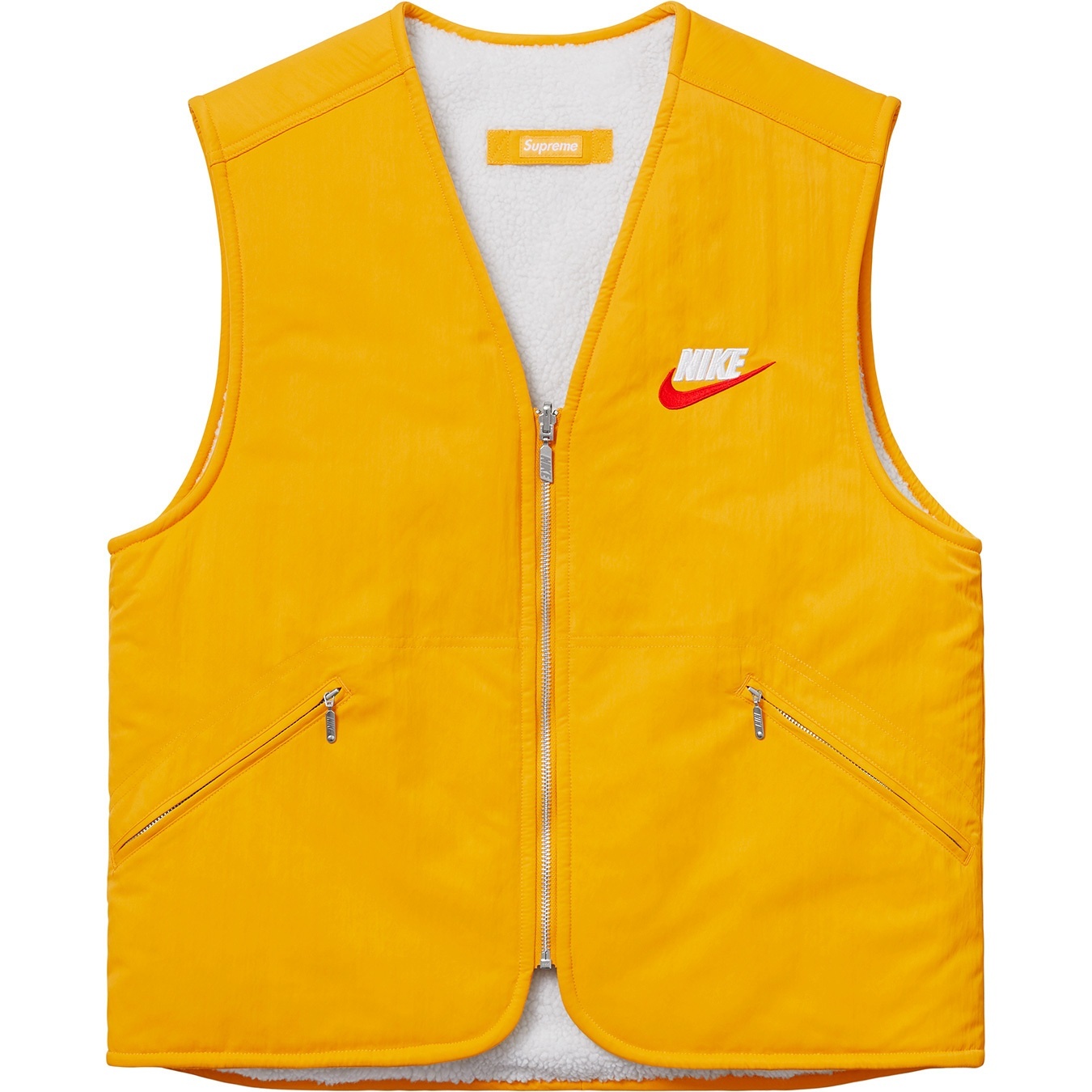 Supreme®/Nike® Reversible Nylon Sherpa Vest view 20